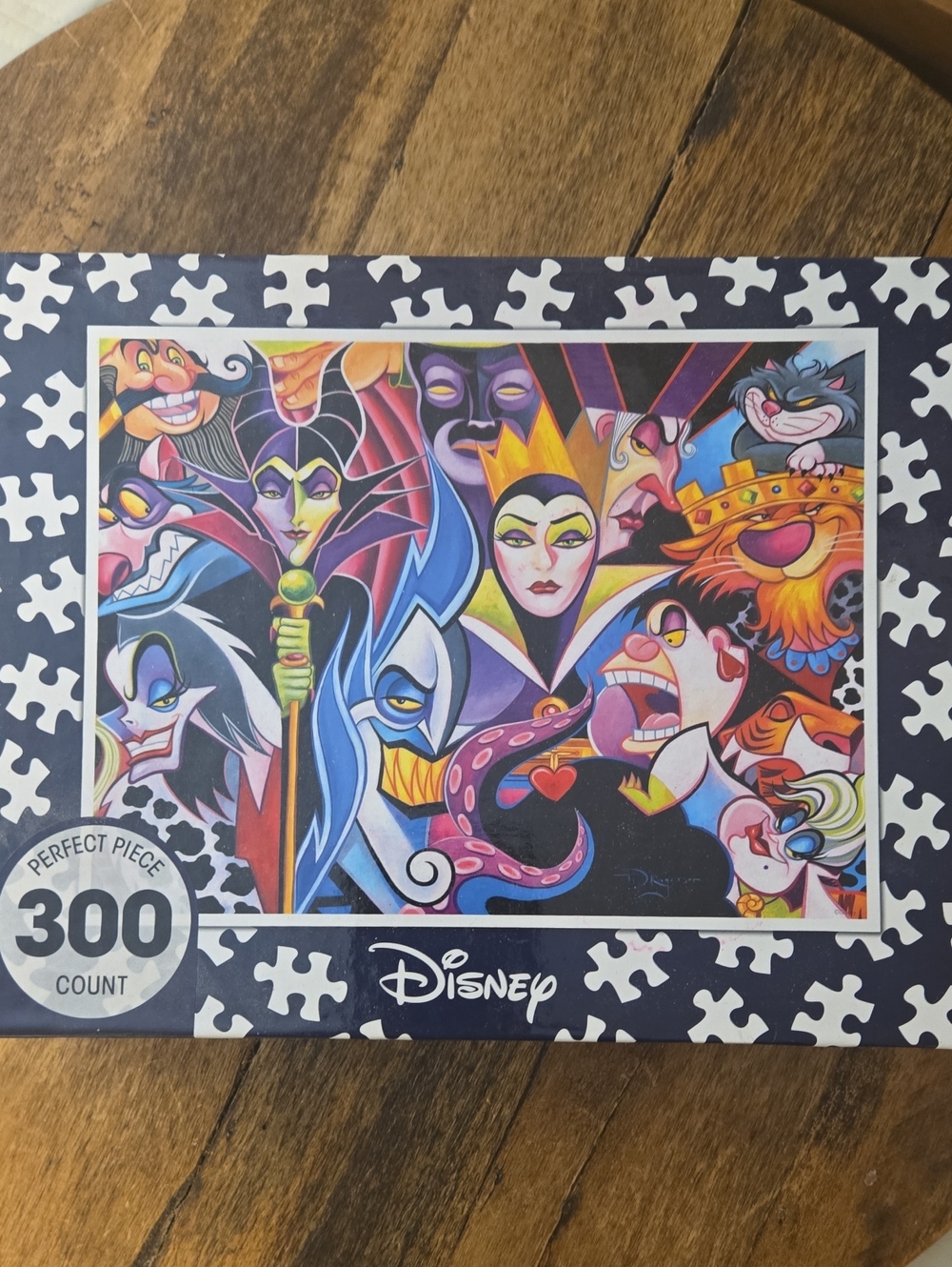 Disney Villains Art Puzzle - Colorful 300-Piece